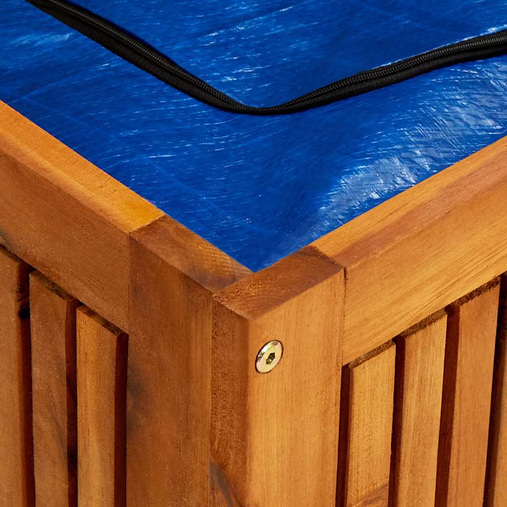 Storage Box Oiled solid acacia wood 68.9 in x 19.7 in x 22.8 in