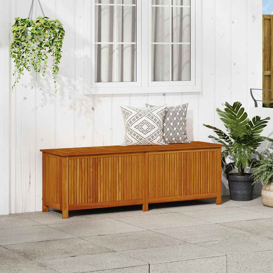 Storage Box Oiled solid acacia wood 68.9 in x 19.7 in x 22.8 in