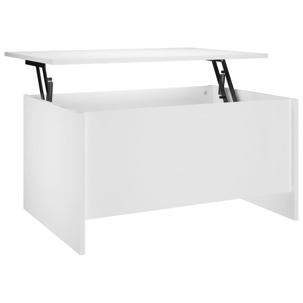 Coffee Table White Engineered wood Standard Coffee Table