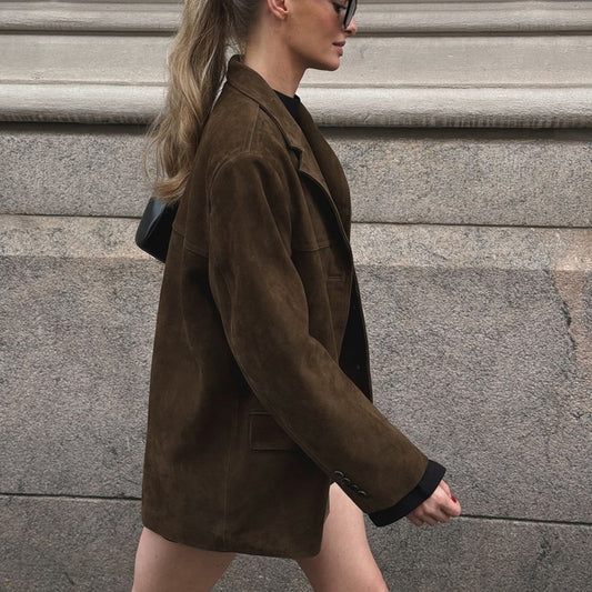 Suede jacket